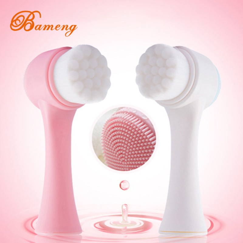 Facial Cleansing Brush Supplier - New Hot Selling Two Sides