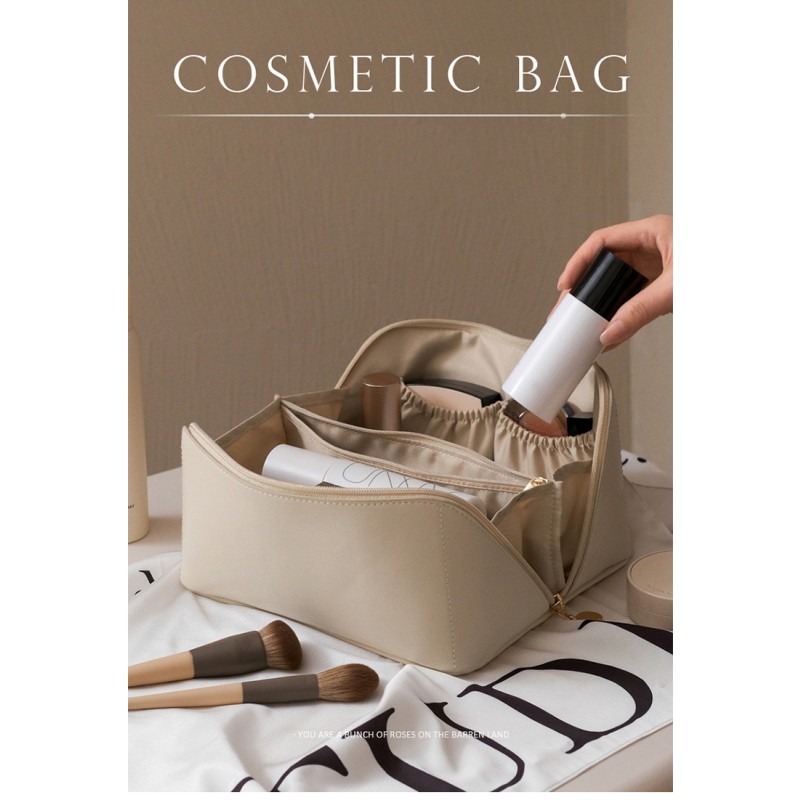 Cosmetic Bag Factory - Hot Sale PU Leather Waterproof