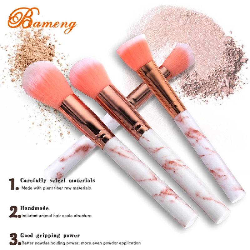 Marble Makeup Brushes Manufacturer - Private Label 10PCS