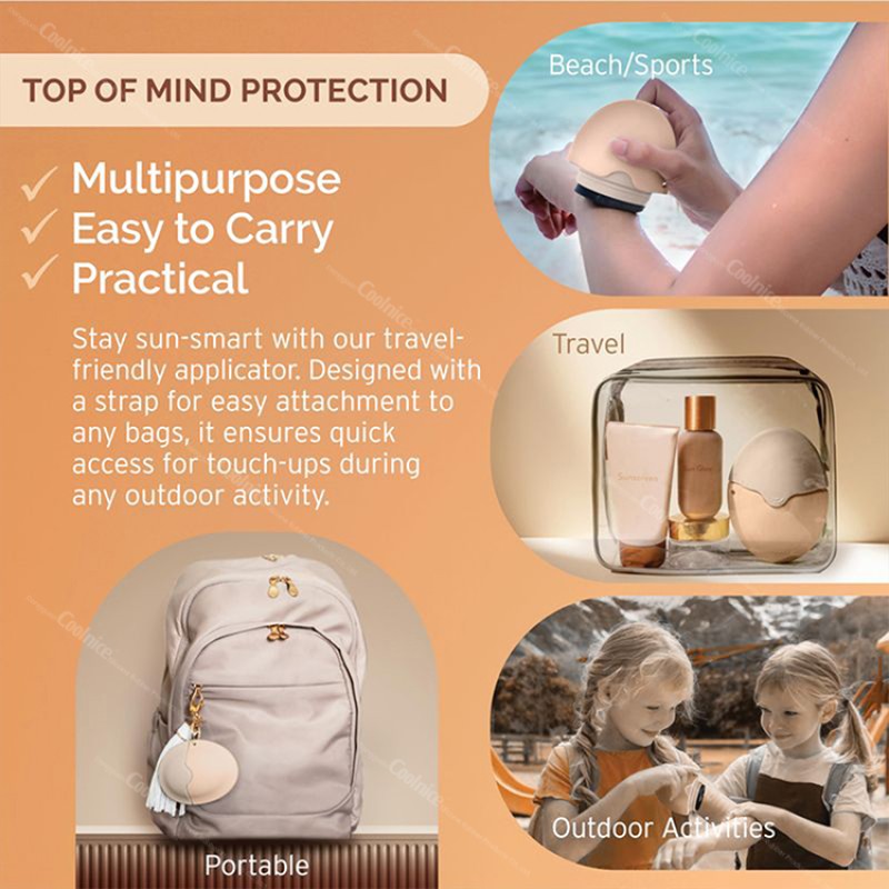 Sunscreen Applicator Factory - Portable Refillable Ball Bearing