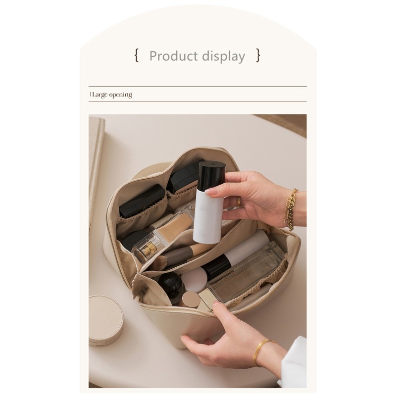 Cosmetic Bag Factory - Hot Sale PU Leather Waterproof