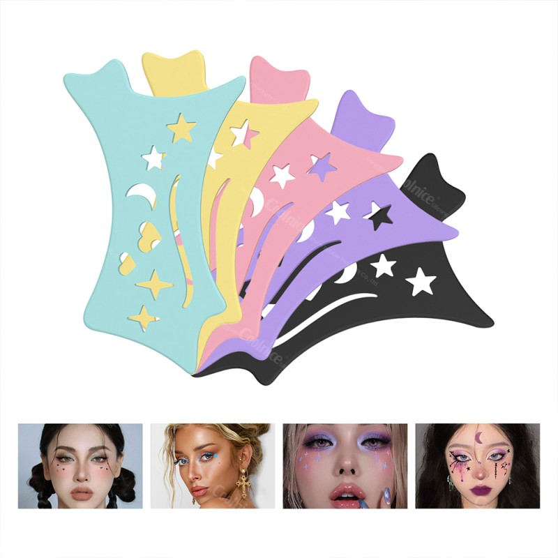 Makeup Stamp Card Supplier - 2024 Hot Selling Silicone Template