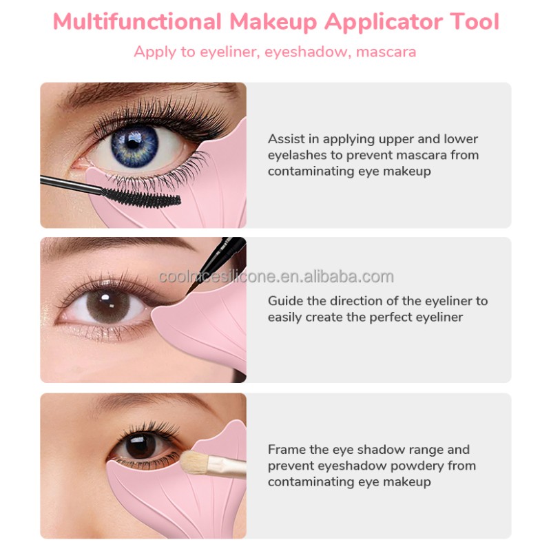 Eyelash Tools Supplier - 3 in 1 Mascara Shield Comb Guide