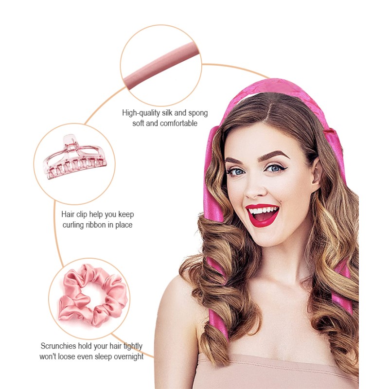 Heatless Hair Curl Manufacturer - Soft Magic Curling Rod