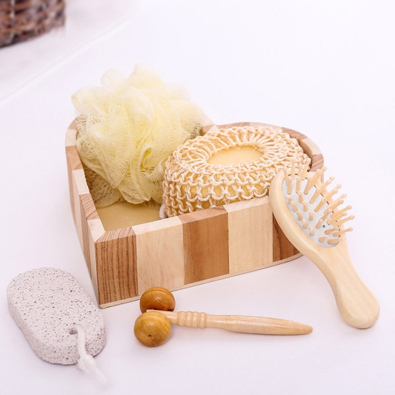 Bath Gift Set Factory - Custom Logo Eco-friendly Loofah