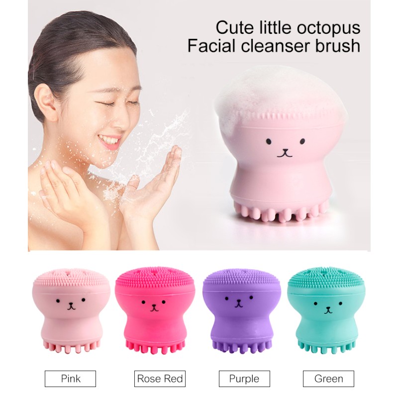 Facial Cleansing Brush Factory - Reusable Waterproof Octopus
