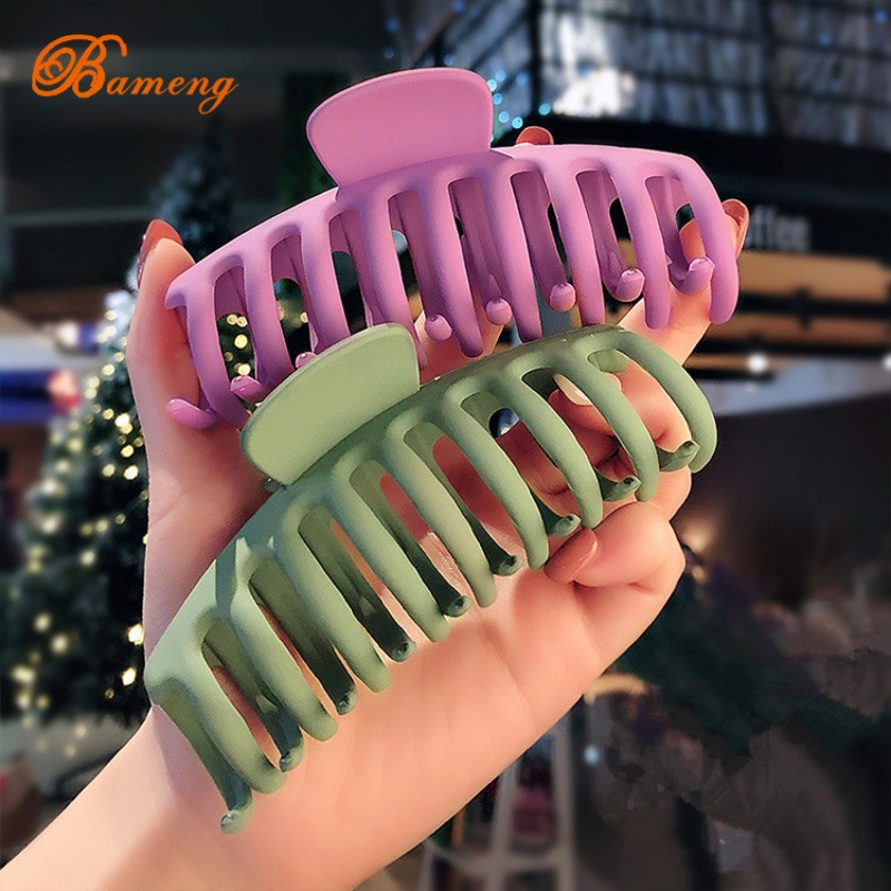 Hair Claw Clips Supplier - Big Nonslip Matte Large