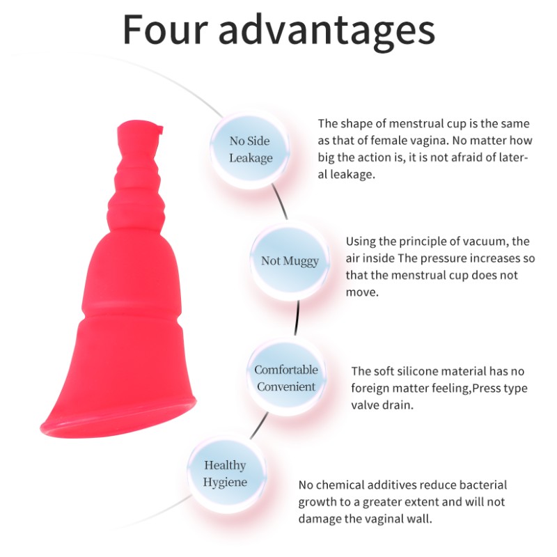 Menstrual Cup Manufacturer - 100% Silicone New Design