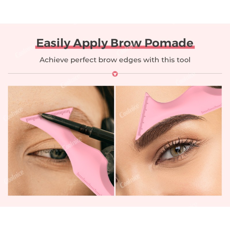 Makeup Stencil Manufacturer - Silicone Winged Eyebrow Ruler