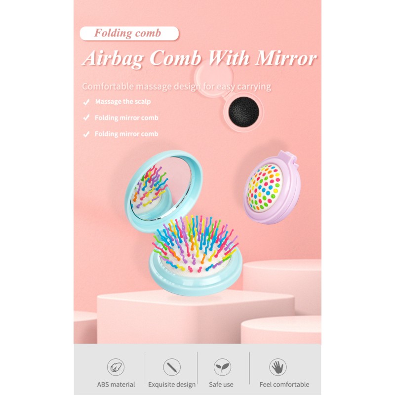 Air Cushion Comb Supplier - New Style Folding Mirror