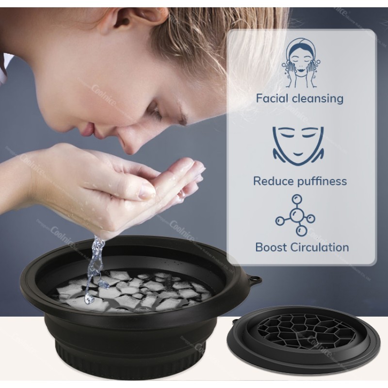 Ice Bath Bowl Supplier - Skincare Routine Collapsible