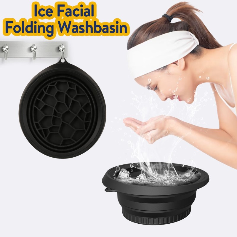 Facial Ice Bath Factory - New Collapsible Silicone Bowl