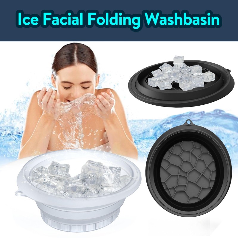 Facial Ice Bath Factory - New Collapsible Silicone Bowl