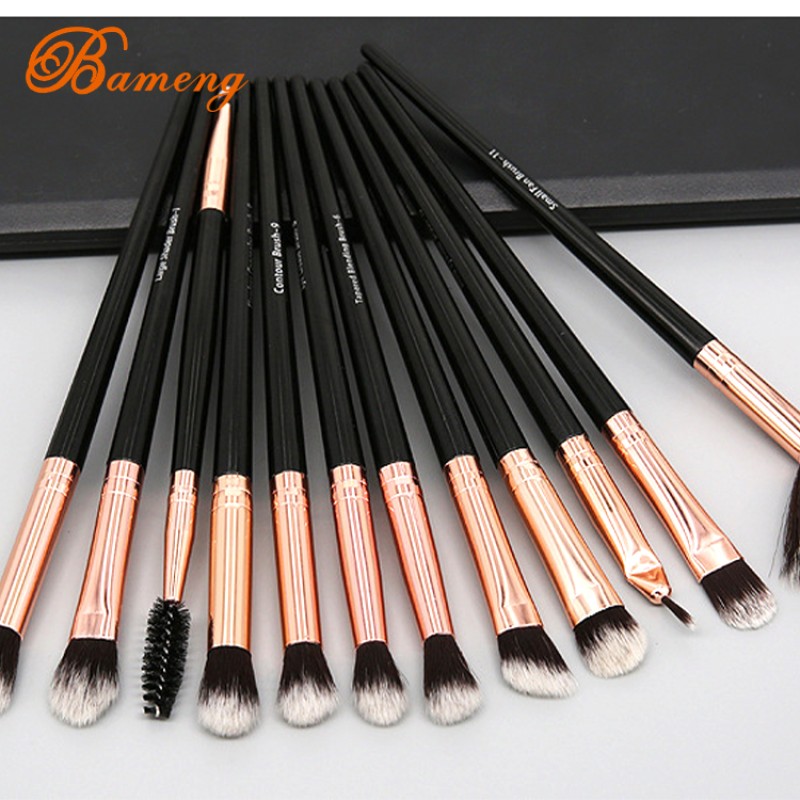 Cosmetic Brushes Supplier - Private Label 12pcs Luxury