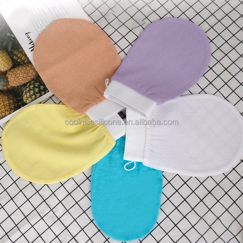 Bath Exfoliating Gloves Supplier - Body Cleaning Mitts