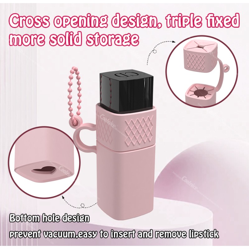 Makeup Bag Manufacturer - Silicone Key Pocket Lipstick