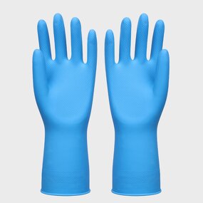 Kitchen Dish Gloves Manufacturer - Functional Stylish Kitchen Latex Lining Comfort Dishwashing Household