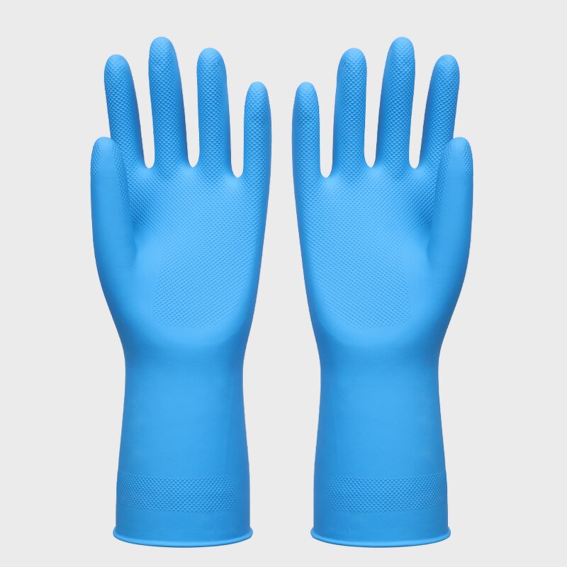 Kitchen Dish Gloves Manufacturer - Functional Stylish Kitchen Latex Lining Comfort Dishwashing Household
