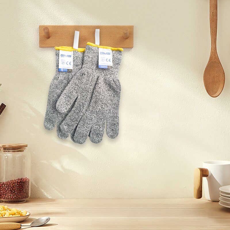 Anti-Cut Work Gloves Manufacturer - Coated Nitrile Foam with Nylon Lining Construction Protection Hand Safety and Cut-Resistant