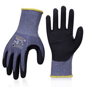 Level 5 Cut Resistant Working Gloves Manufacturer - HPPE Anti-Cut PU Coated Anti-Static and Oil Resistant