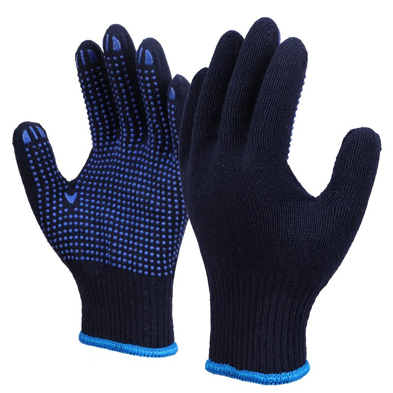 Best Wholesale Price PVC Dotted Work Gloves Manufacturer - Custom Dipped Safety Cotton Cloth Working Anti Slip PVC Dot Safety
