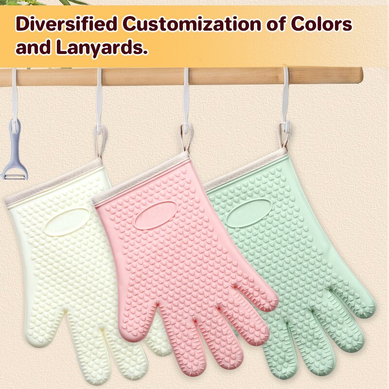 Heat Resistant Kitchen Gloves Manufacturer - Silicone Heat Resistant Waterproof Household