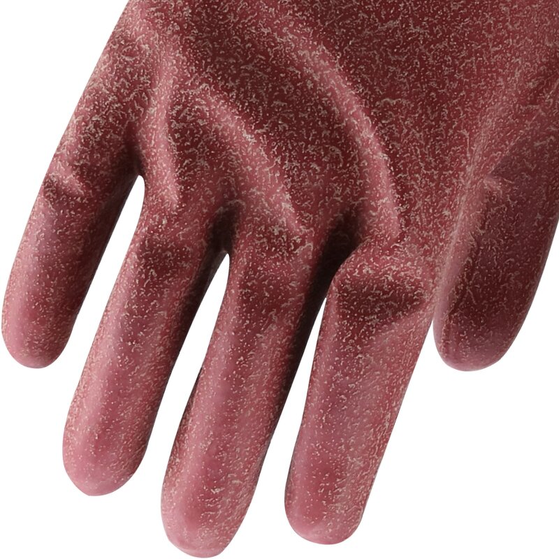 XL Safety Gloves Manufacturer - Electrical Chemical Resistant Nitrile Insulating Material with Cotton Lining Anti-Cut Anti-Slip