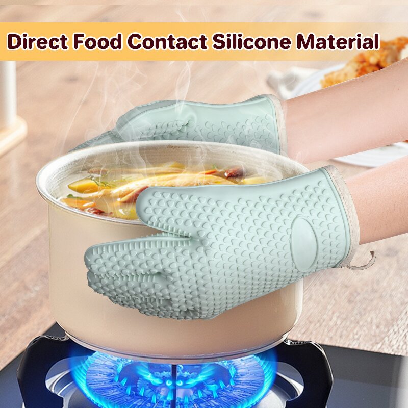 Heat Resistant Kitchen Gloves Manufacturer - Silicone Heat Resistant Waterproof Household