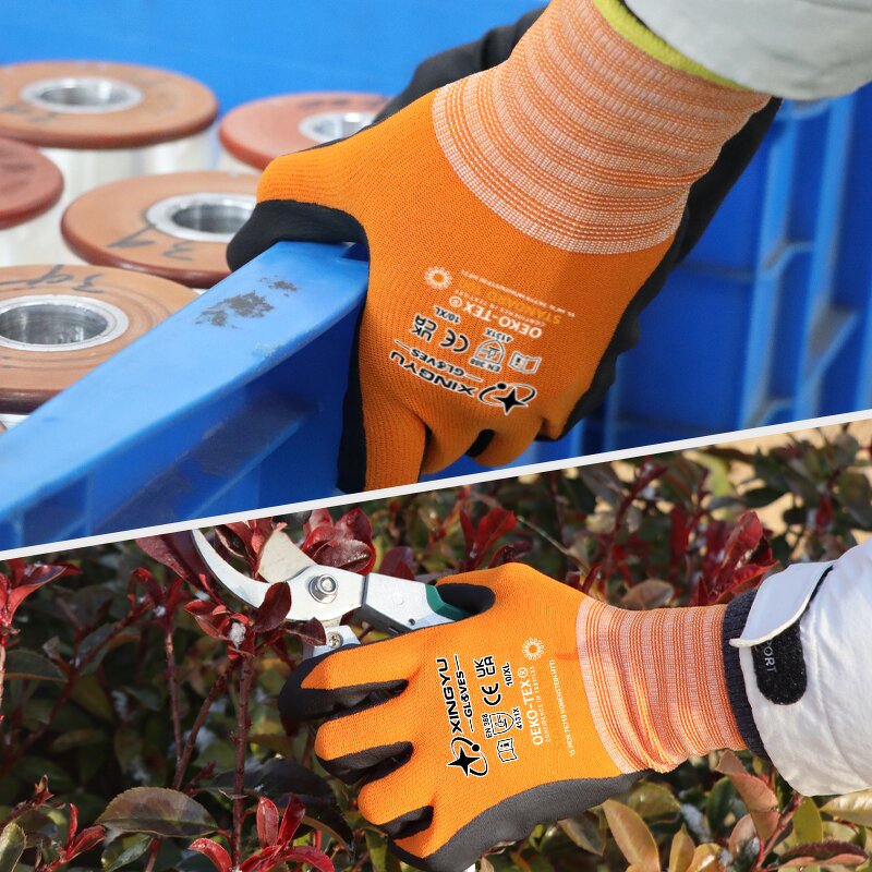 Industrial 15g Nylon Nitrile Foam Coated Safety Gloves Manufacturer - Factory Wholesale Construction Nitrile Foam Work Safety