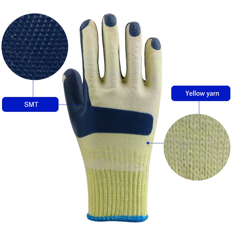 Hot Selling CE Certified EN388 Work Gloves Manufacturer - Nitrile Coated Safety Protective Patch for Heavy Industry for Construction Size XL
