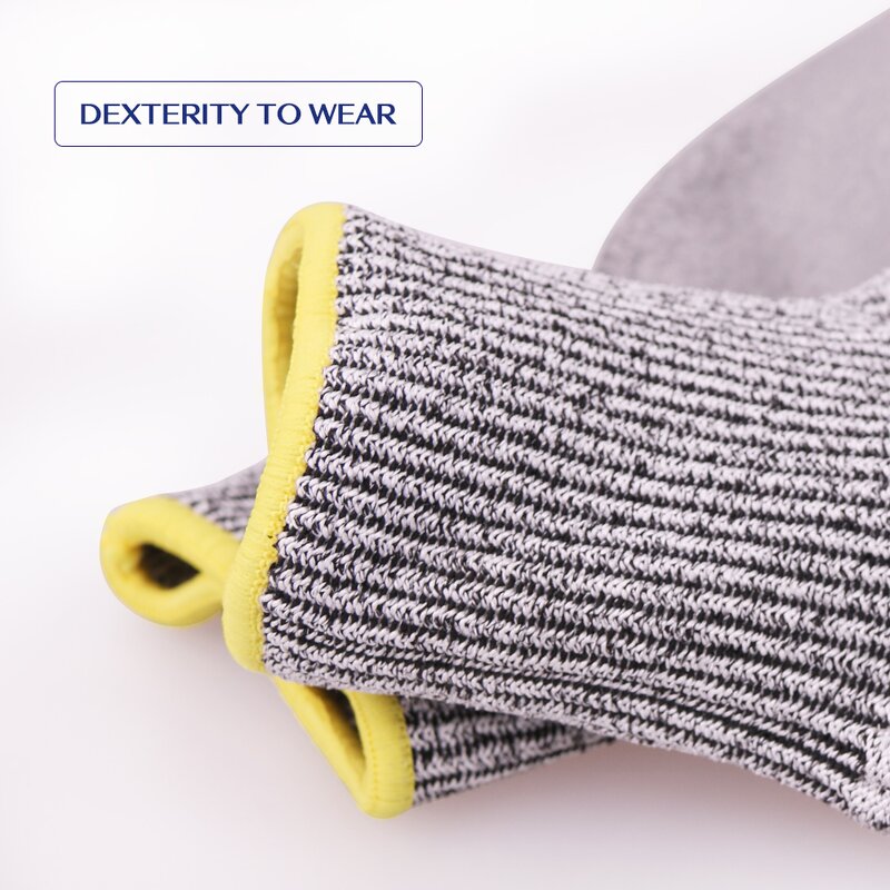 13 Gauge HPPE Fiber Glass Fiber Safety PPE Work Gloves Manufacturer - Bulk for Car PU Coating Cut-resistant