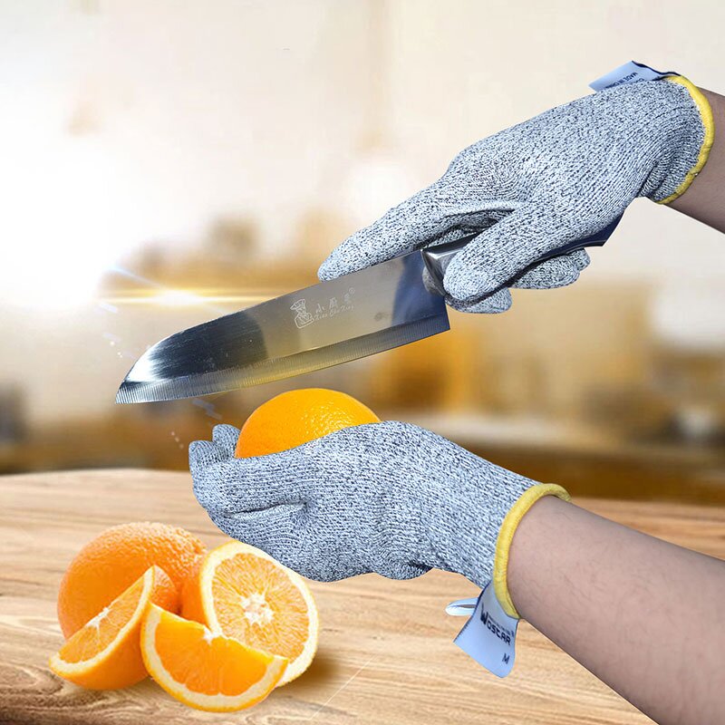 Anti-Cut Work Gloves Manufacturer - Coated Nitrile Foam with Nylon Lining Construction Protection Hand Safety and Cut-Resistant