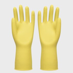 Latex Rubber Household Gloves Manufacturer - Kitchen Use Reliable Long Lasting Latex Dishwashing Household