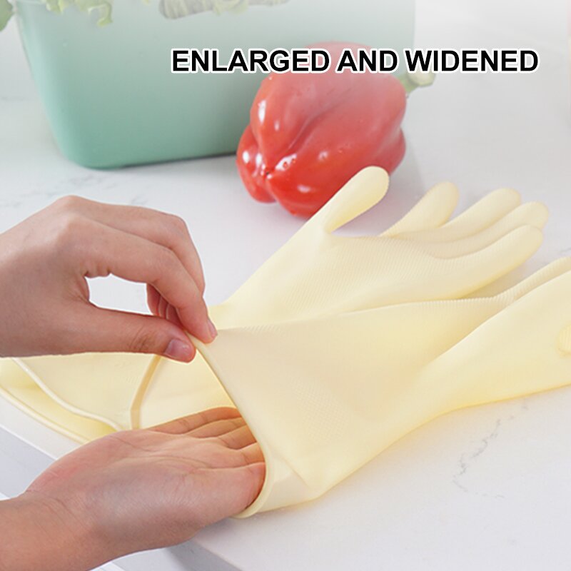 Best Latex Dishwashing Work Gloves Manufacturer - House Home Cleaning Yellow Kitchen Household