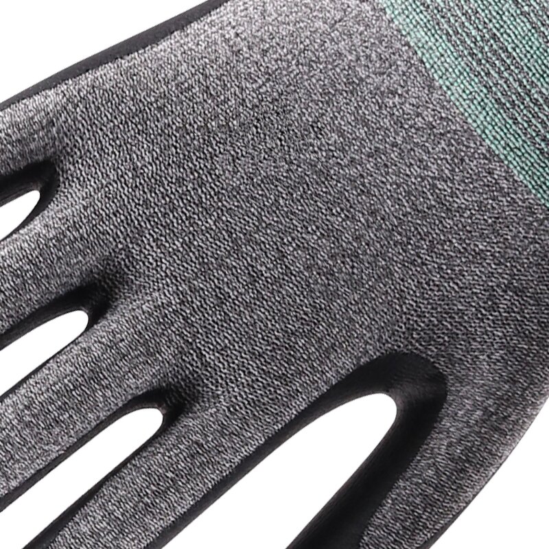 15G Nylon Conductive Wire Work Gloves Manufacturer - Flexible Light Hand and Arm Protection Nitrile Foam Industrial Safety