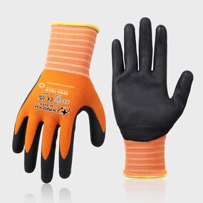 Industrial 15g Nylon Nitrile Foam Coated Safety Gloves Manufacturer - Factory Wholesale Construction Nitrile Foam Work Safety
