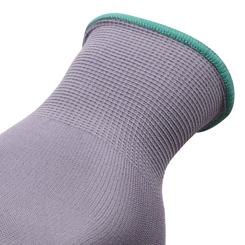 13 Gauge Polyester PU Coated Gloves Manufacturer - Industrial protection PU Coated Safety Thin Work