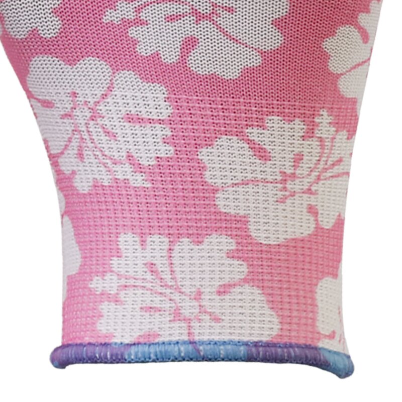 Men's Garden Work Gloves Manufacturer - Polyester PU Coated Thorn Proof Safety with Nylon Lining XL Size