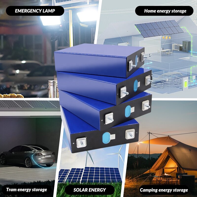 Lifepo4 Battery Cell Manufacturer - 3.2V Grade-A 280Ah/314Ah Prismatic 6000 Cycle for Solar
