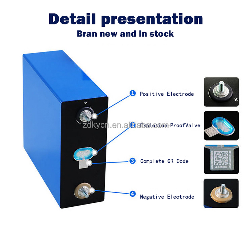 Prismatic Lithium Ion Battery Manufacturer - Fast Delivery 3.2V 280Ah-340Ah Lifepo4 with Nuts Screw