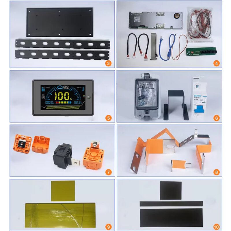 Battery Box Kit Manufacturer - EU Stock 48V DIY 16S 280ah-314Ah with JK BMS for Racks