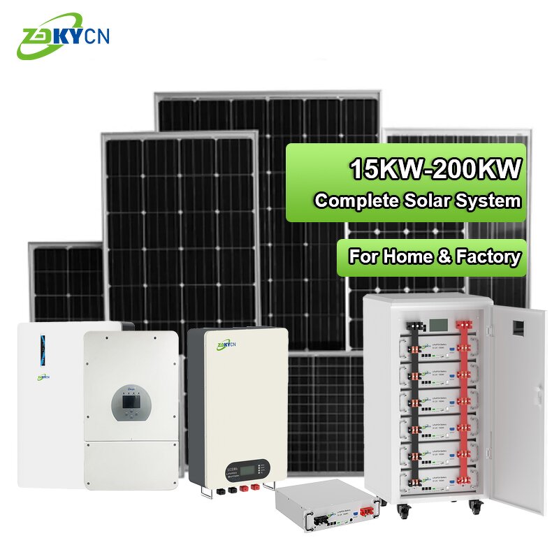 Solar Inverter Manufacturer - EU Best Seller 48V Lifepo4 3kWh-15kWh MPPT Dual Output