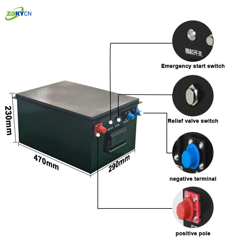 Truck Lithium Battery Manufacturer - 24V 230Ah Long Cycle 6000 Cycles for RV AC Starter
