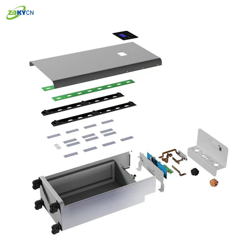Battery Box Manufacturer - 16pcs DIY 48V 200A BMS JK for 280Ah-320Ah Lifepo4 Ground Racks