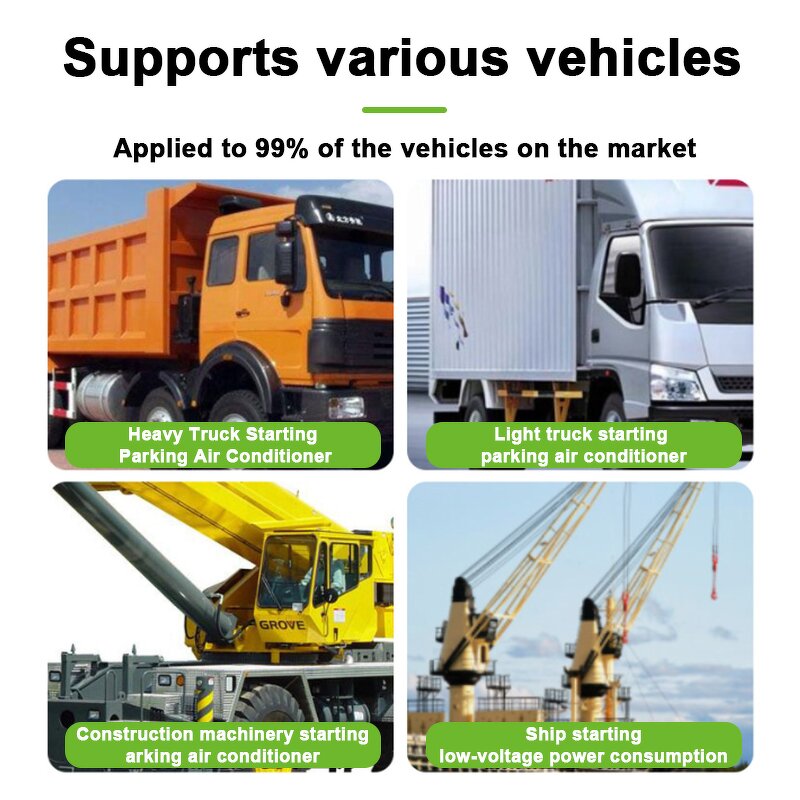 Truck Battery Manufacturer - Zhongda 24V 340Ah LiFePO4 with BMS for Tractor Van Semi AC