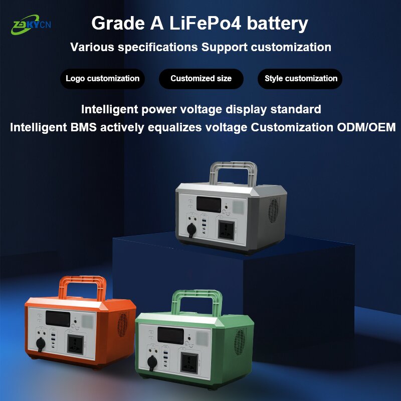 Portable Power Station Manufacturer - US Warehouse 600W Backup Electric Solar for Emergency