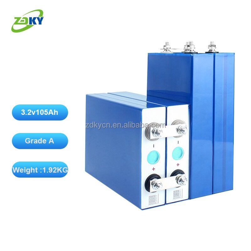 Lithium Ion Batteries Manufacturer - Brand New 3.2V Prismatic Grade A+ 105Ah-340Ah with Grub Nut