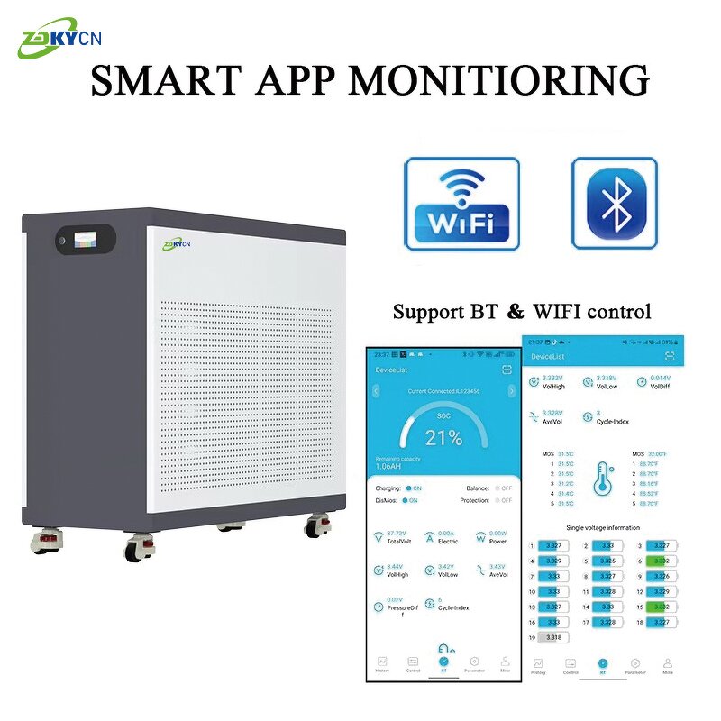 Lithium Ion Battery Pack Manufacturer - 2026 New 30kwh 52kwh Solar 51.2v 600ah-1020Ah