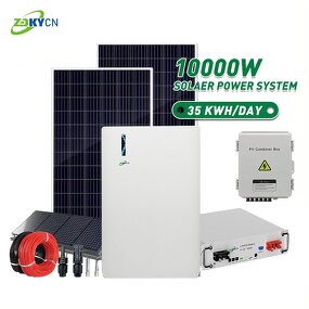 Solar Storage System Manufacturer - Customized 1kw-30kw Hybid Grid Solar Battery Panels System