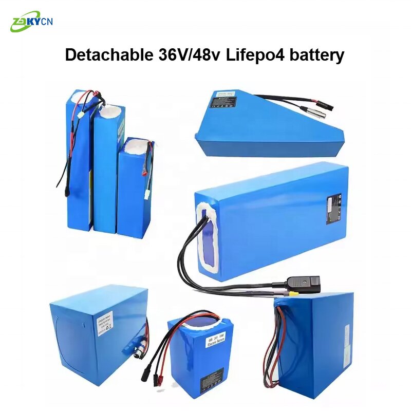 Lithium Ion Battery Pack Manufacturer - 36V-60V Removable 10Ah-20Ah Deep Cycle for Electric Bicycle